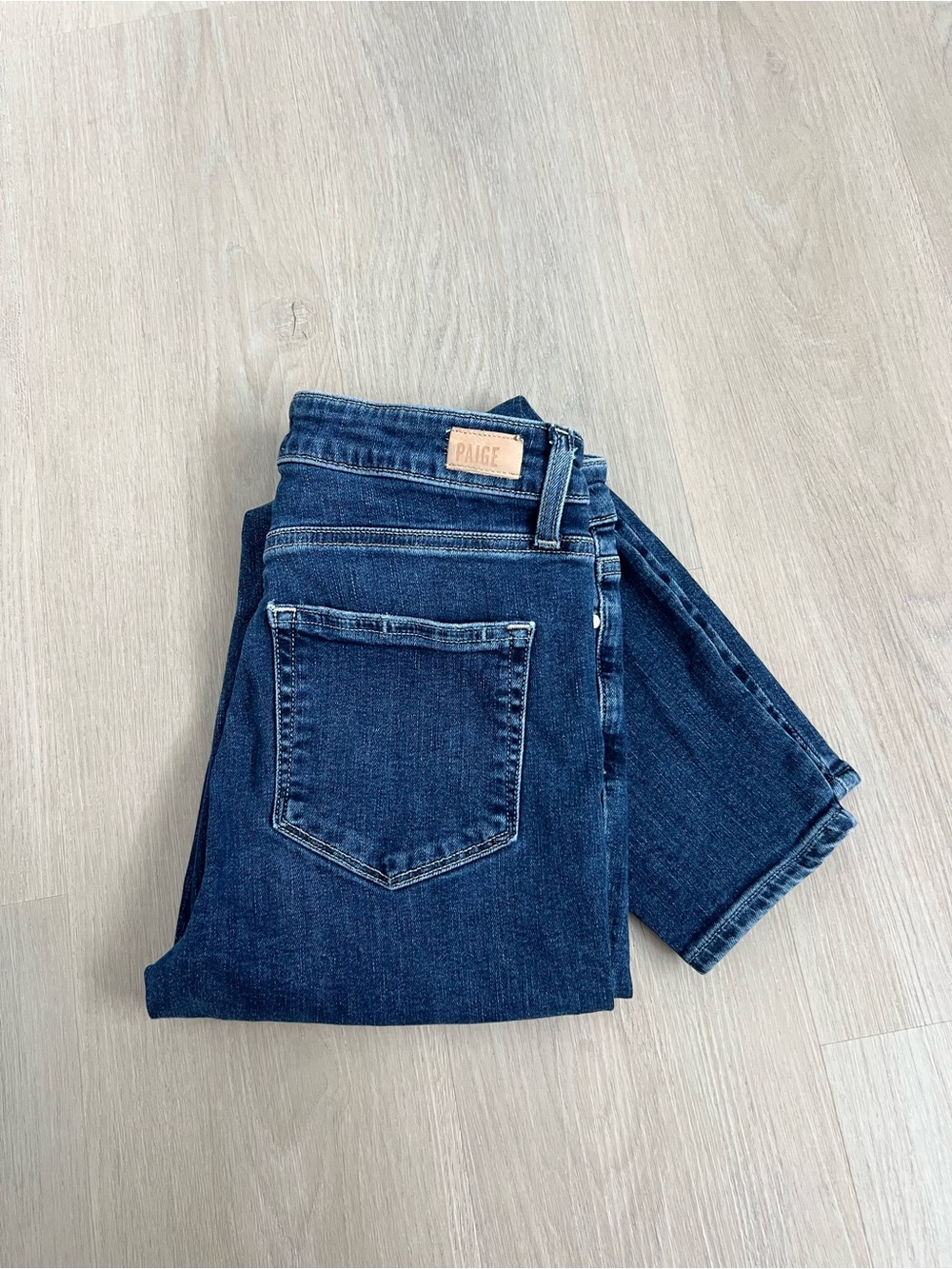 PAIGE Jeans in Deep Indigo Blue